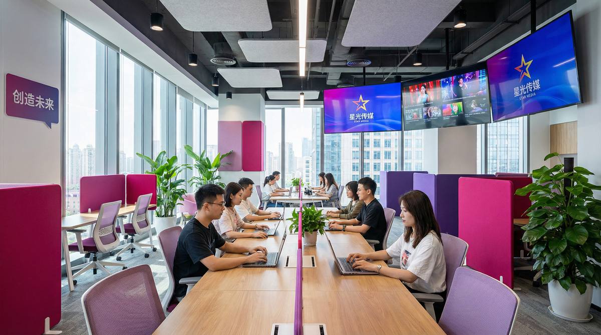 海角影视传媒公司团队